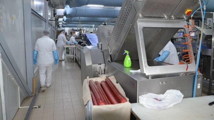 Новую линию по производству колбас и деликатесов запустили в подмосковном Егорьевске