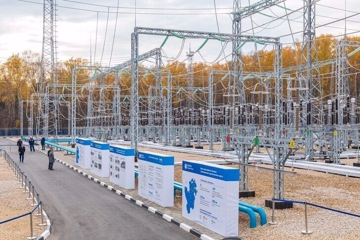 Открыта крупнейшая электроподстанция Новой Москвы
