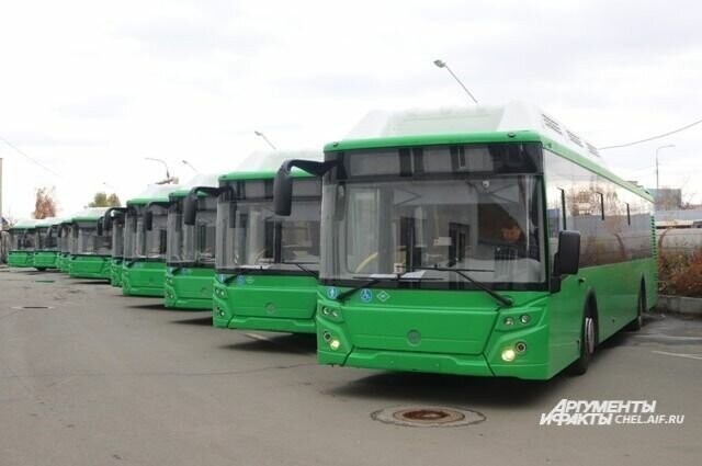 Вторая партия новых автобусов поступила в Челябинск