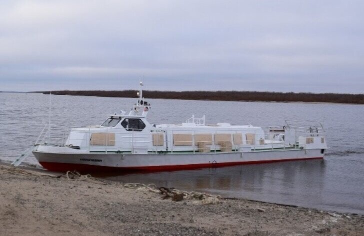 Водомётный катер Северной транспортной компании доставлен в Нарьян-Мар