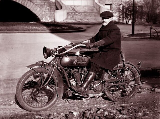 Мотоцикл Indian, январь 1922 года 