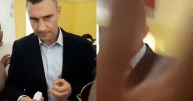 "У меня есть прием!": Кличко попытался выбить телефон у журналиста после "неудобного" вопроса