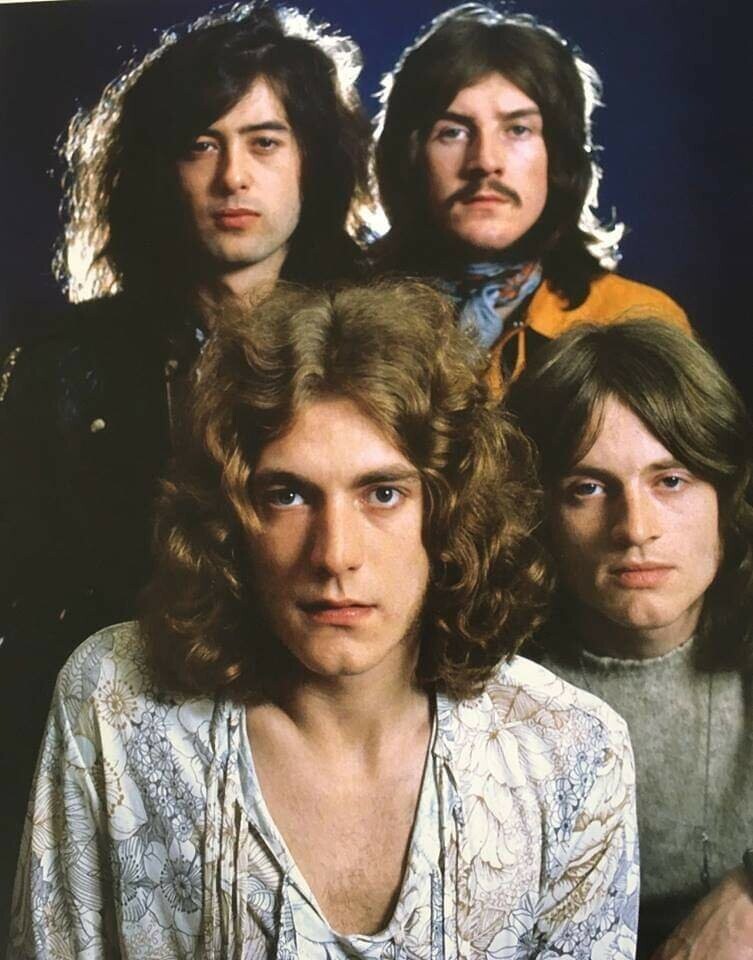 50 лет назад. Led Zeppelin. Фотограф Ron Raffaelli (1969)