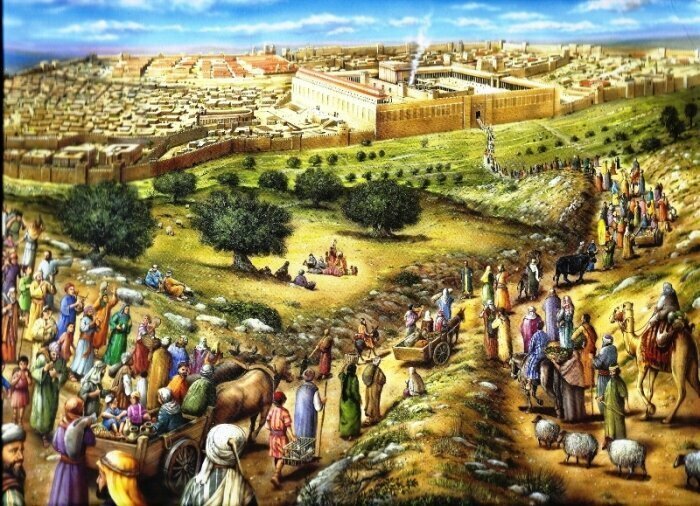Первое упоминание об Иерусалиме Иерусалим в Хасмонейский период.    