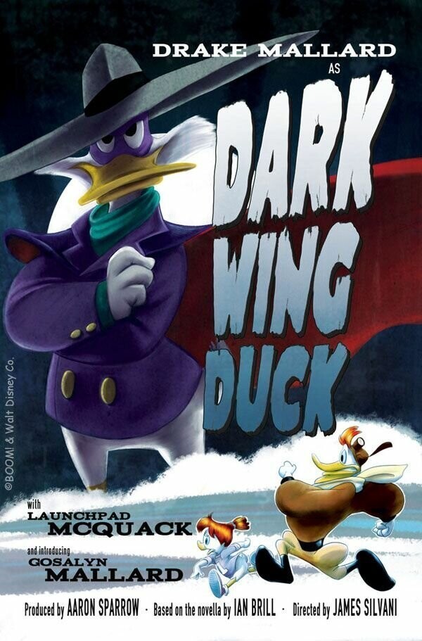 7. Darkwing duck: when there' s trouble you call DW.