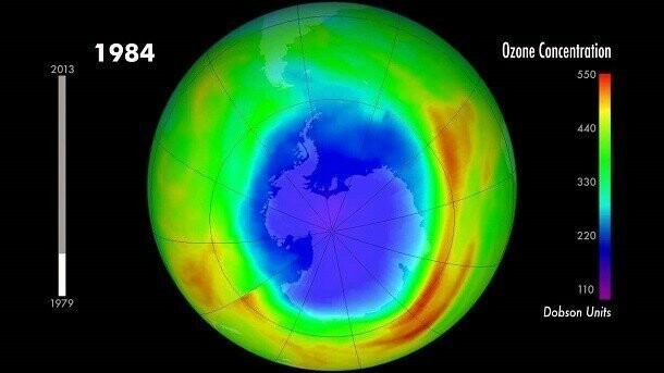 Образование озонового слоя