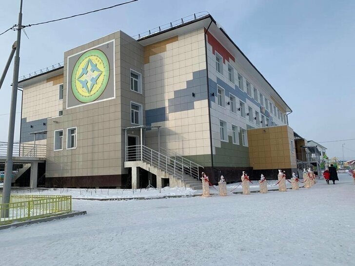 В Чурапче Якутия открыли новый детский сад.