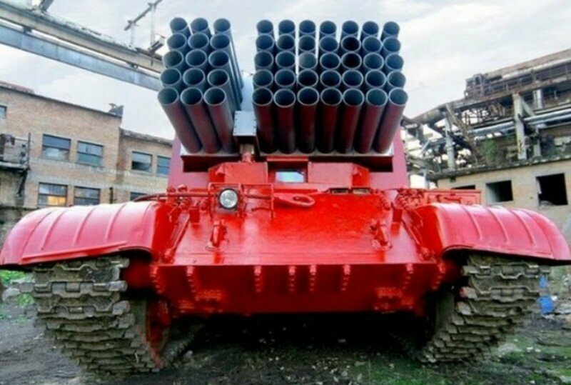 Брат ТОС «Буратино»: пожарный танк «Импульс-2М»