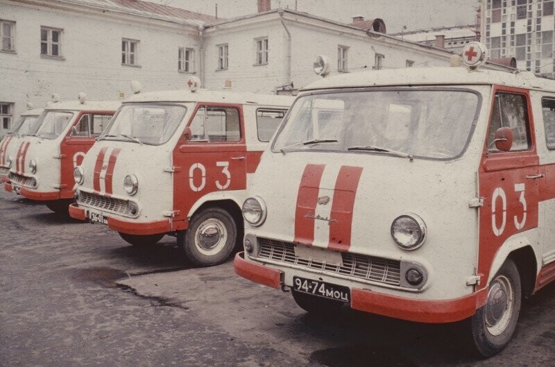 На станции скорой помощи, 1977 год, Москва