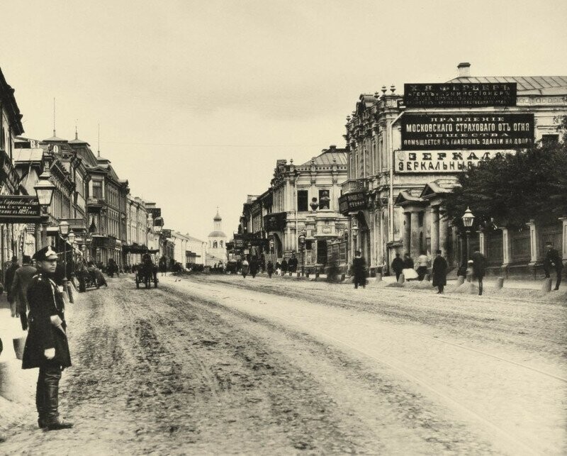 Большая Лубянка. Москва, 1888 год