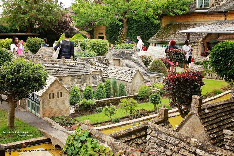 Удивительно точный макет существующей английской деревни с сюрпризом