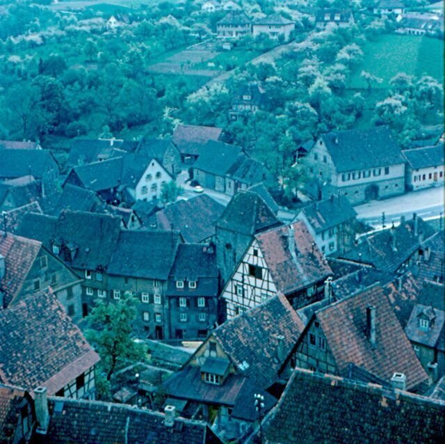 Город Бад-Вимпфен, старейший город во всей Германии