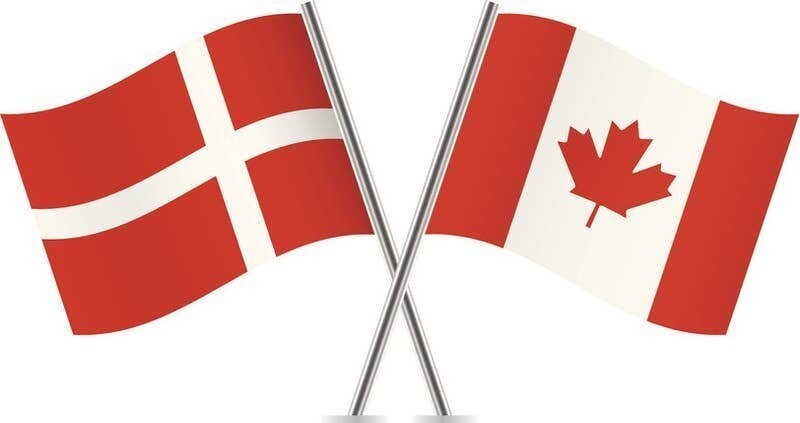 С 1984 года Дания и Канада ведут территориальный спор по поводу необитаемого острова Ганса в проливе Кенеди. Обе стороны предельно вежливы: каждая успела оставить на острове свой флаг и бутылку бренди - для соперников
