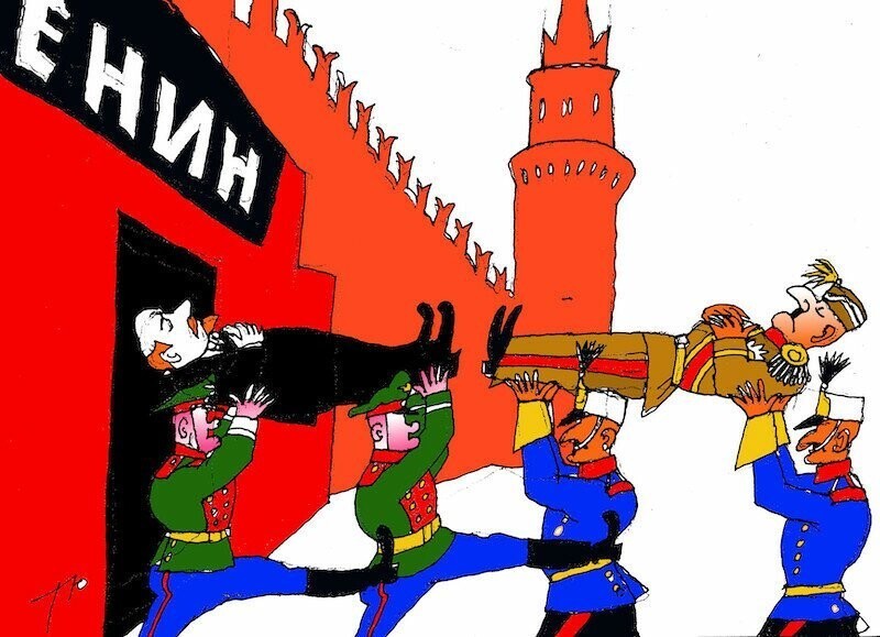 Тело Ленина живет и побеждает