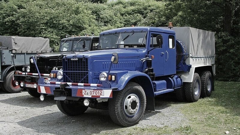 9 крутых грузовиков КрАЗ, которые сейчас "обитают" в Германии