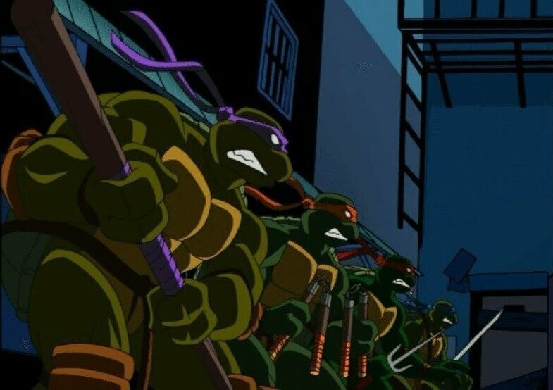 2003 год. Семисезонный мультсериал Teenage Mutant Ninja Turtles