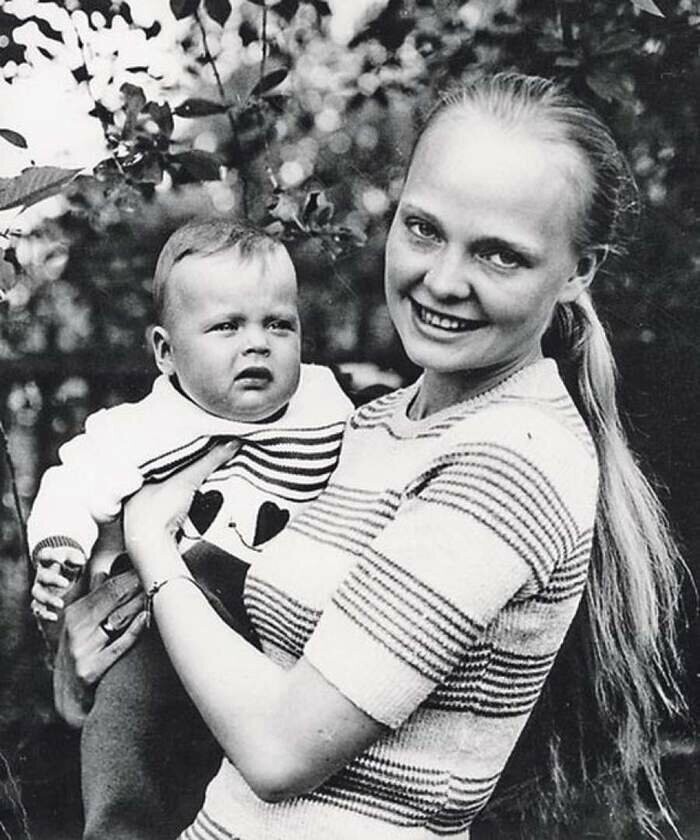 Наталья Белохвостикова с дочерью Наташей