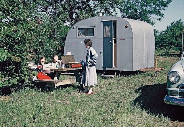 Америка 1950-х: жизнь на колесах