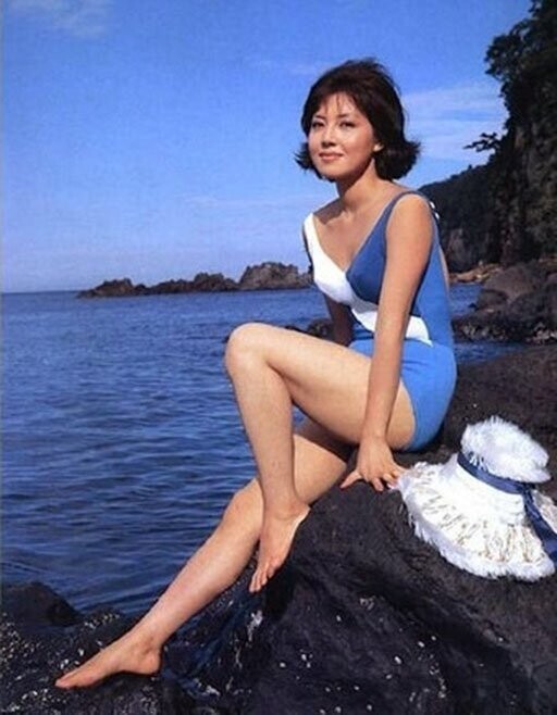 Японская актриса Куми Мизуно, 1966.