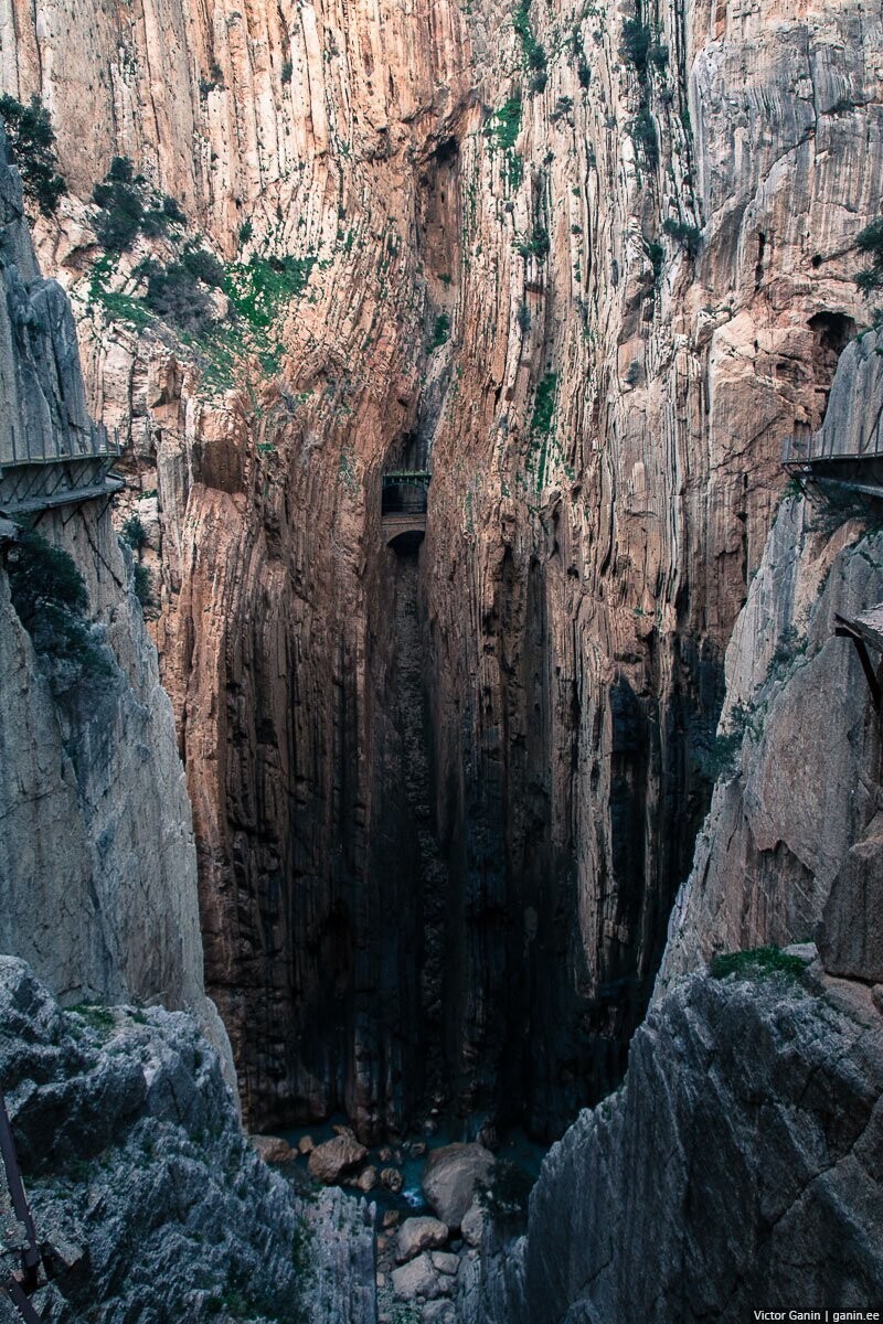 Одна из самых опасных троп в мире - Caminito del Rey