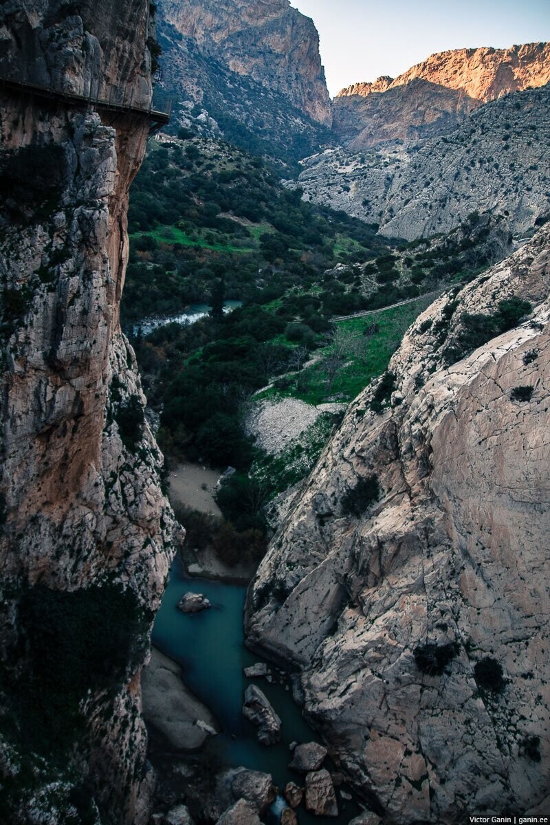 Одна из самых опасных троп в мире - Caminito del Rey