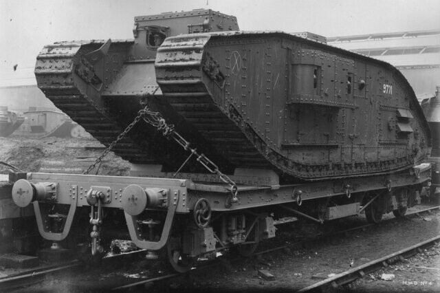 Mark V, известный также как «танк Рикардо».