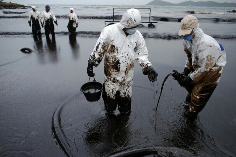 Уникальная разработка российских ученых по очистке нефтяных загрязнений