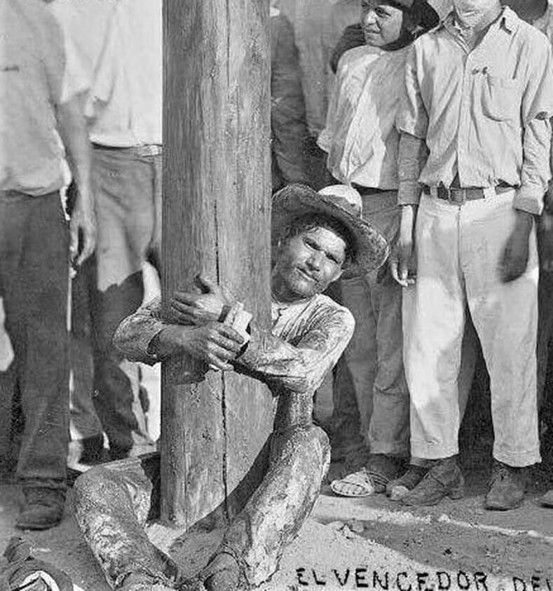 Вор перед казнью. Гуэймас, Мексика, 1920 год. 