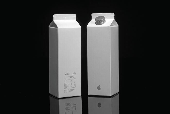 1. iMilk - молоко от Apple