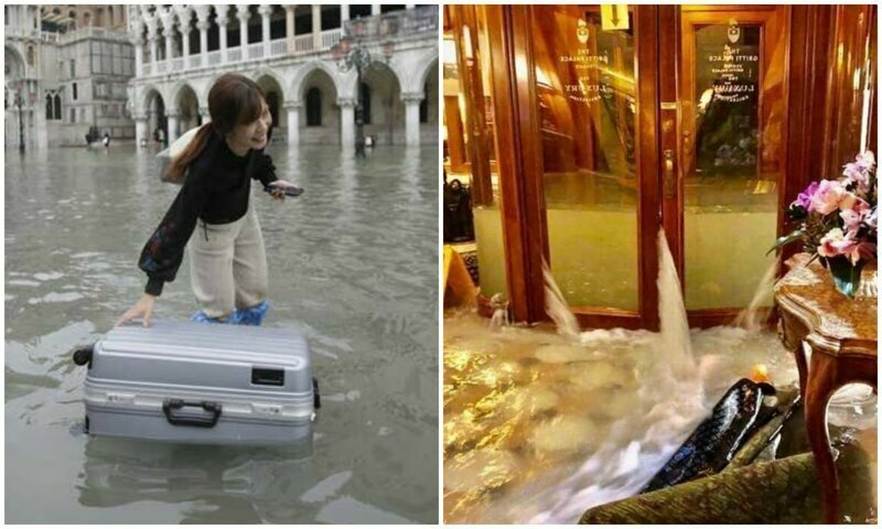 Венеция поплыла: рекордный потоп продолжается