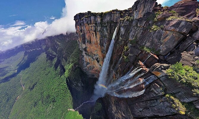 Водопад Анхель — «Вверх»
