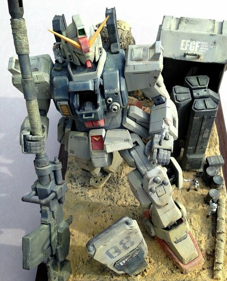 Сборные модели мехов Gundam #7