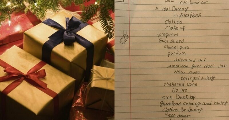 "Должно быть, сошла с ума": отец девочки удивился списку желаемых подарков к Рождеству