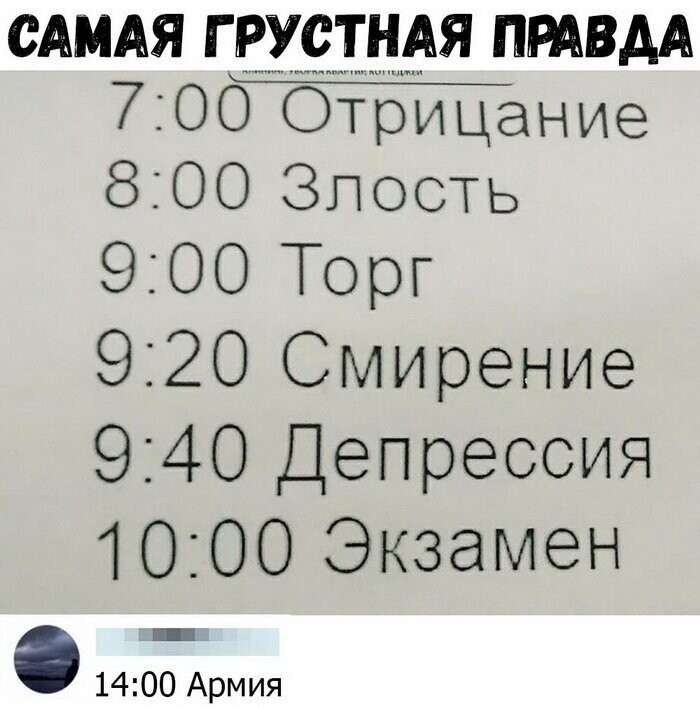 Скрины из социальных сетей