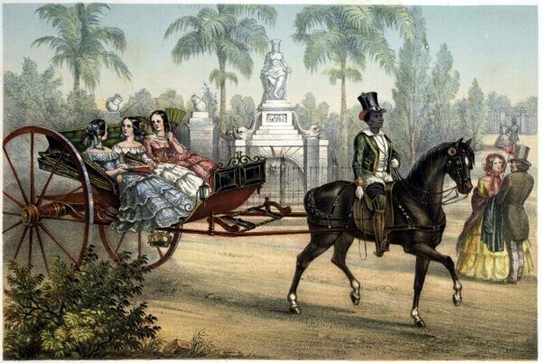 Кучер кареты (Куба, 1850 год)
