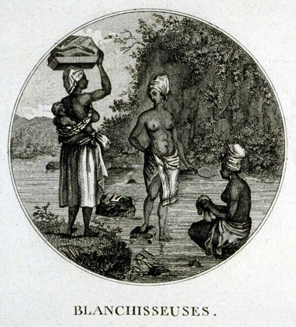 Рабыни - прачки (Гаити, конец 18 века)