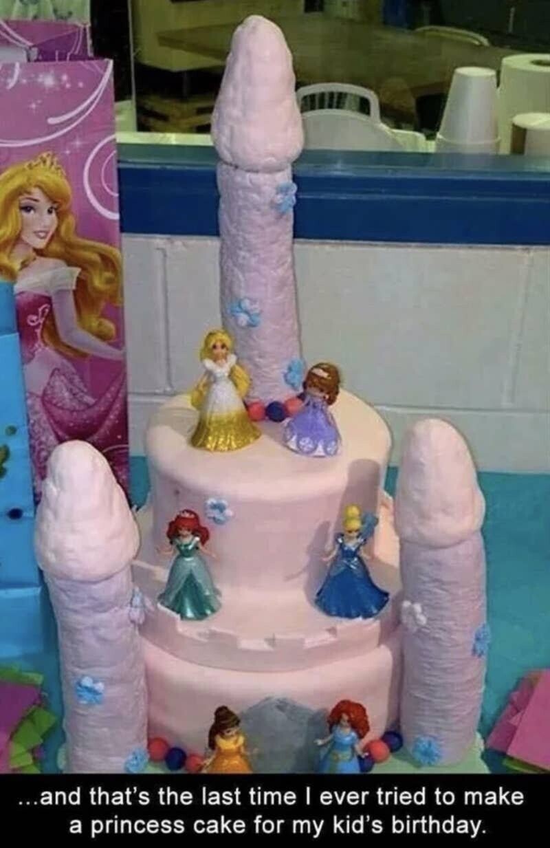 "Это последний раз, когда я делаю торт на день рождения моего ребенка..."