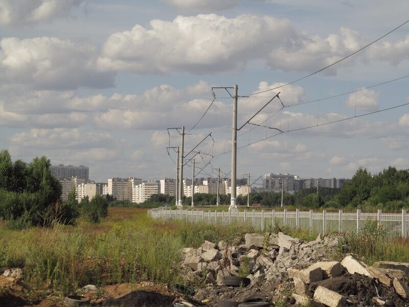 Московская деревня в железнодорожном кольце