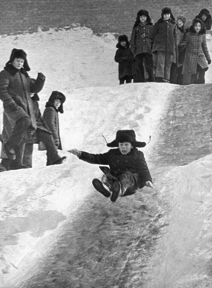Зимние забавы... 1970-е 