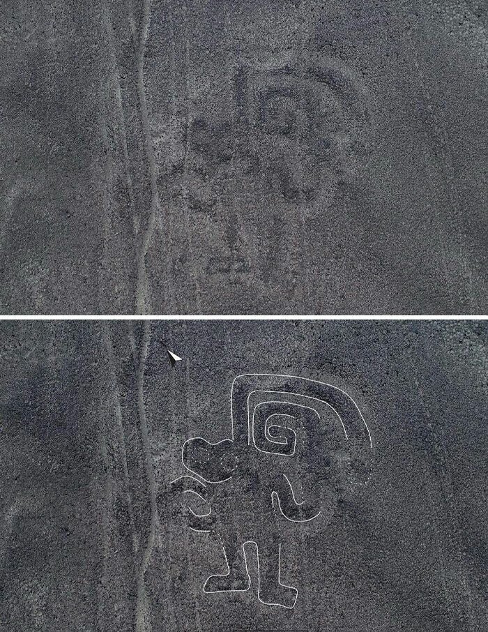 Более 140 древних геоглифов были найдены в песках Перу