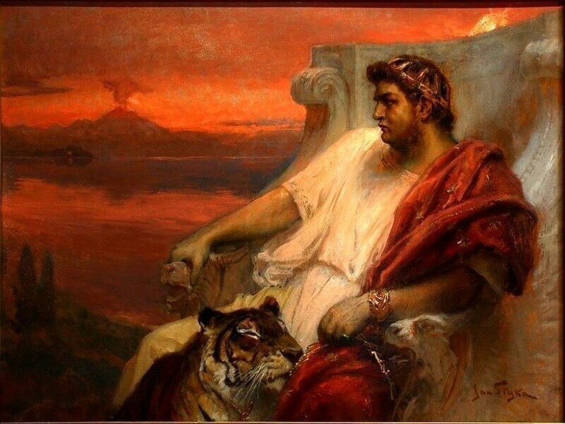 Римский император Нерон женился на своем рабе