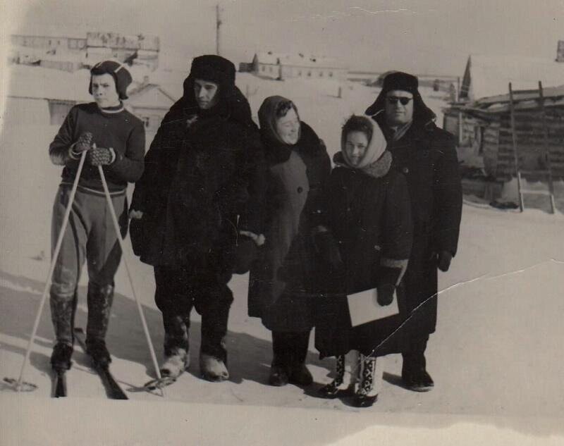 1962 год. Ямало-Ненецкий АО, Приуральский район, село Аксарка. 