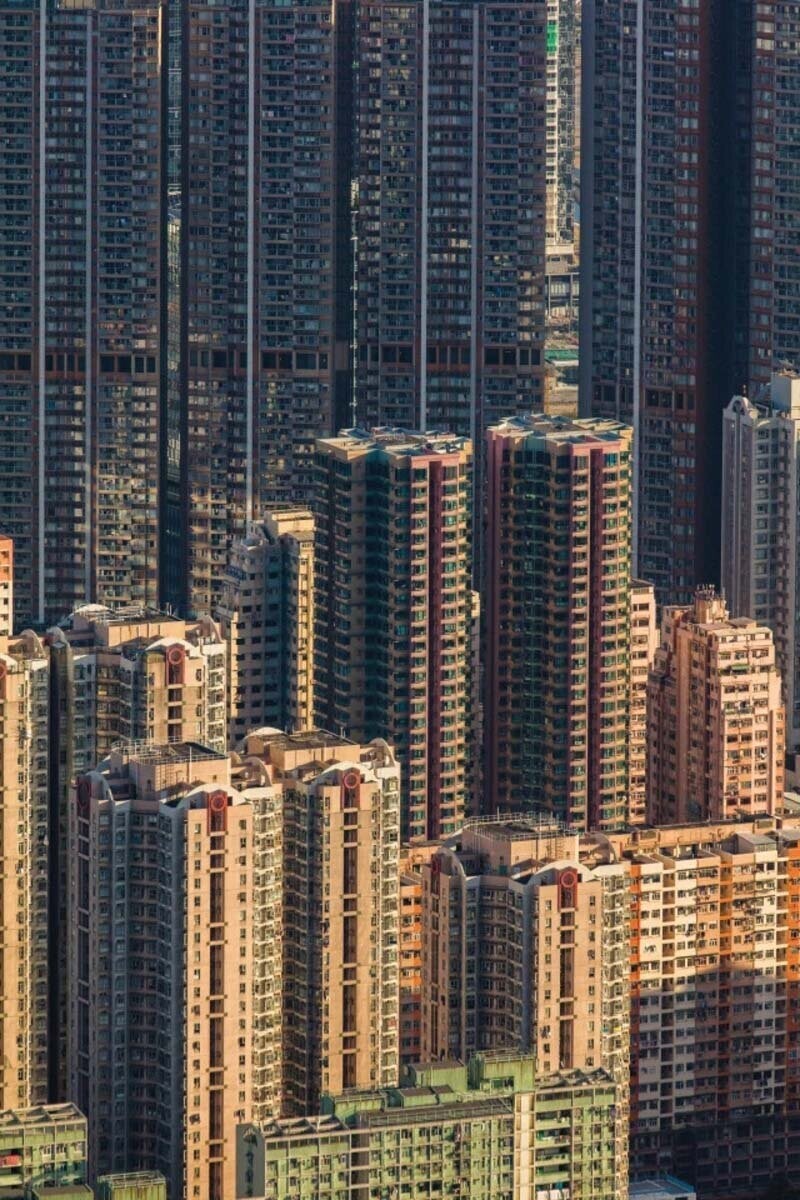 Район Коулун, Гонконг, декабрь 2018 год