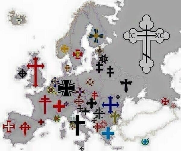 Кресты в Европе