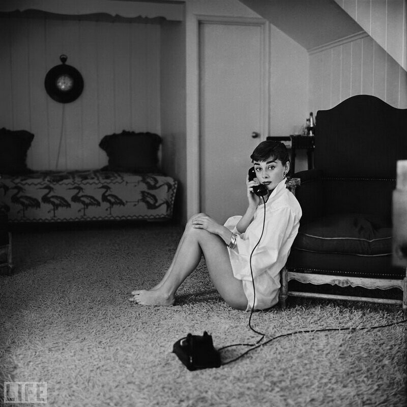 Одри Хепберн. 1954. 
