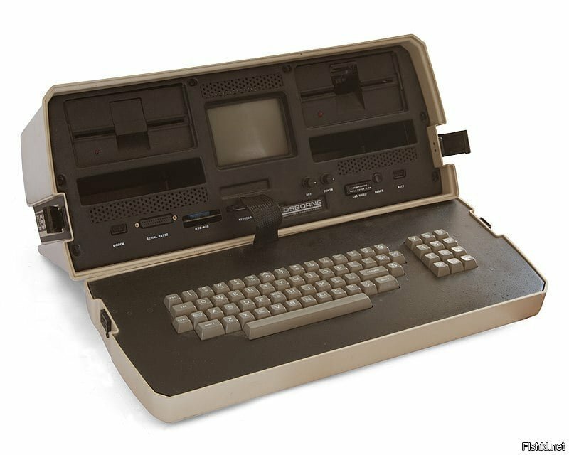 Один из первых ноутбуков Osborne 1, 1981 год