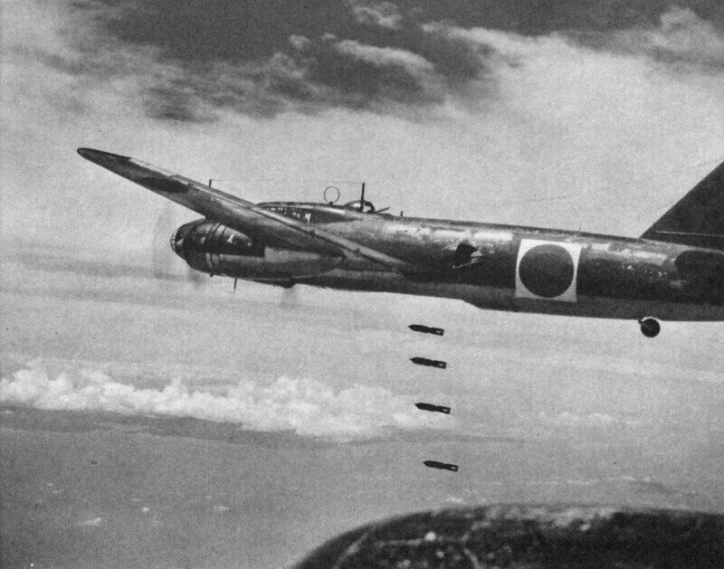 Боевые самолёты. Mitsubishi G4M. Однозначно лучше многих