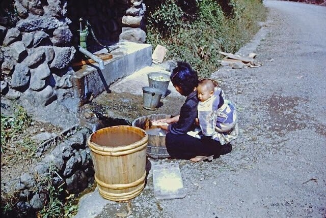 Деревенская прачечная, 1950