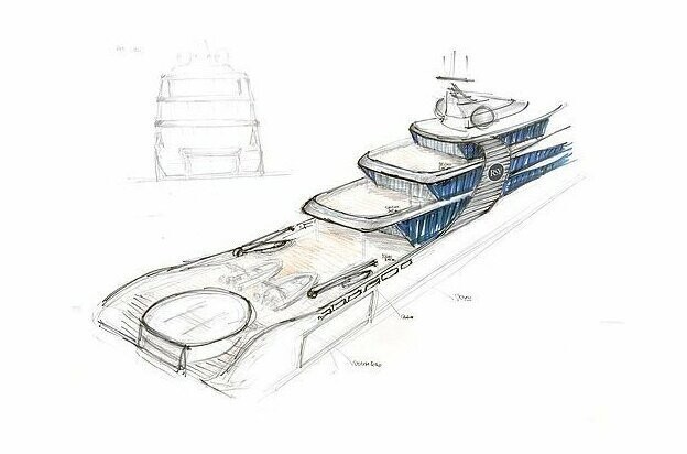 Проект "Косатка": супер-яхта притворяется частью природы