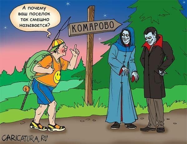 Кладбищенский юмор